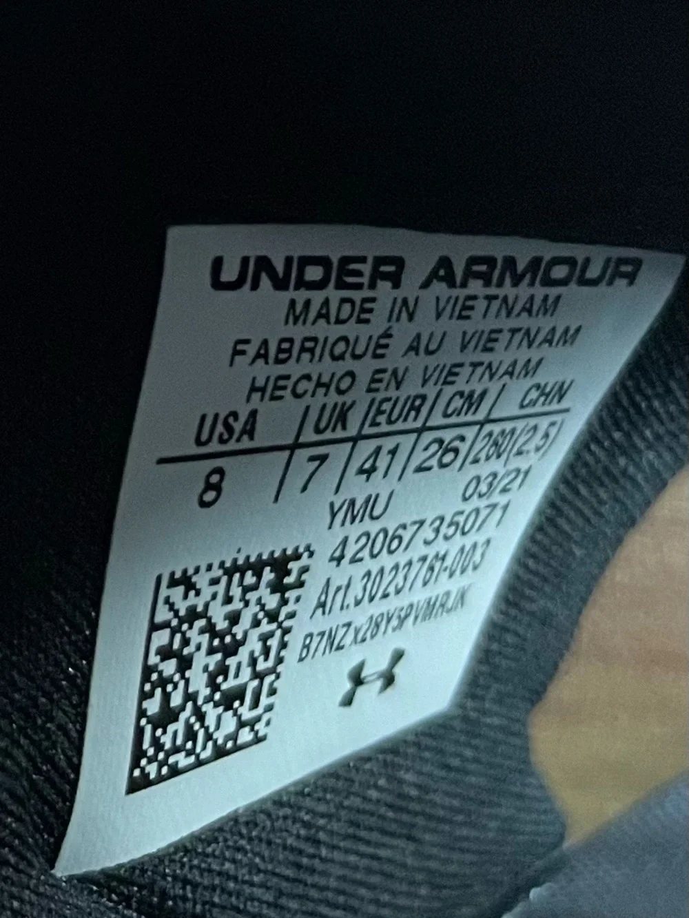 Under Armour Ansa Fixed Performance Sport Slides Sandals Men's Size 8
